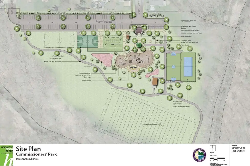 a map of a park